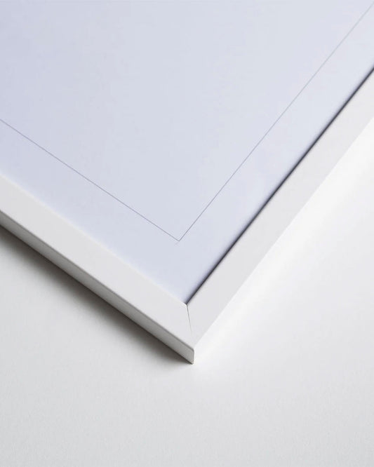 White Wood Frame